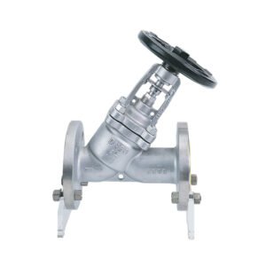 y type bellows seal globe valve